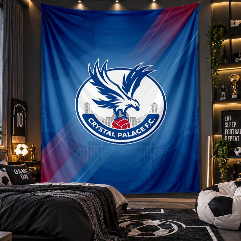 Wall Hanging Tapestry Crystal Palace Print Cloth for Living Room Bedroom Home Decor