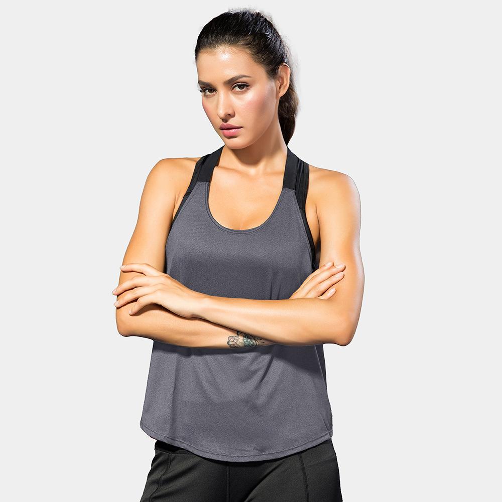 Nowa Wszechstronna Codzienna Casualowa Outdoorowa Damska Kamizelka Sportowa Obcisła Treningowa Joga Bieganie Fitness Szybkoschnący Top Cami