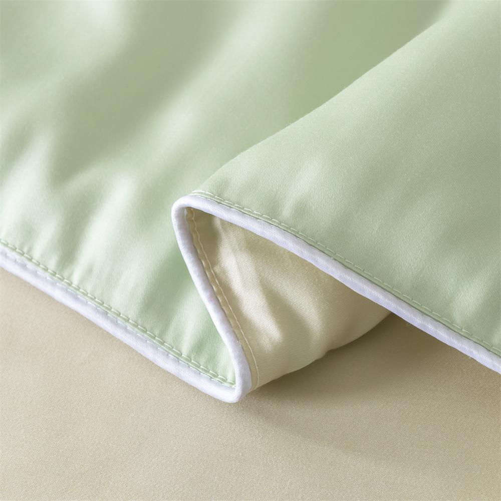 Cooling Feeling Blankets Smooth Air Condition Comforter Breathable Lightweight Quilt with Double Side Cold Cooling Fabric