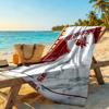 Liverpool Beach Towel High Absorbency Quick-Dry Comfortable Lightweight Perfect for Traveling Yoga Camping and Swimming