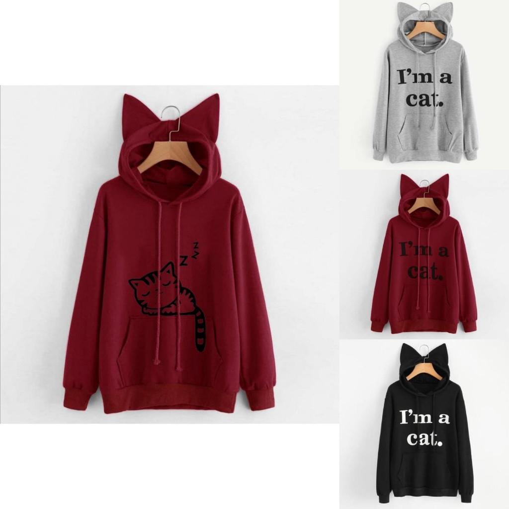 Streetwear Hoodie For Women With Letter Pattern And Cotton Blend For Casual Fall Fashion