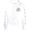 Off-White Tape Arrows Slim Hoodie White/Beige Men Tops OMBB034G20FLE0180161