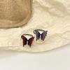 Korean style super immortal temperament dazzling butterfly ring, female niche versatile temperament opening rings