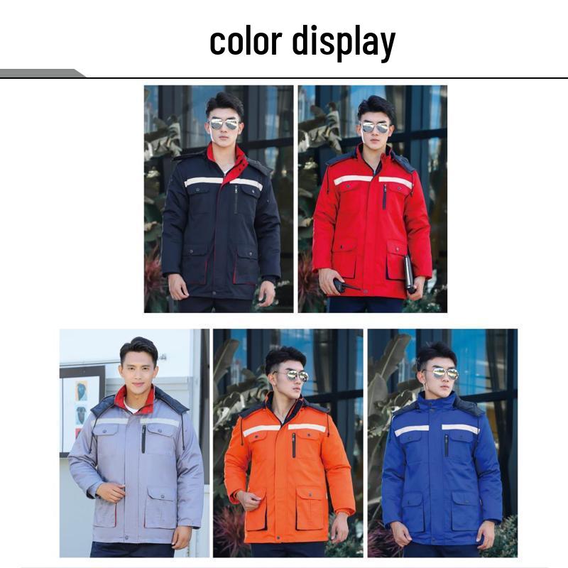 Customizable Autumn/Winter Workwear Jacket with Logo for Auto Repair Workshop