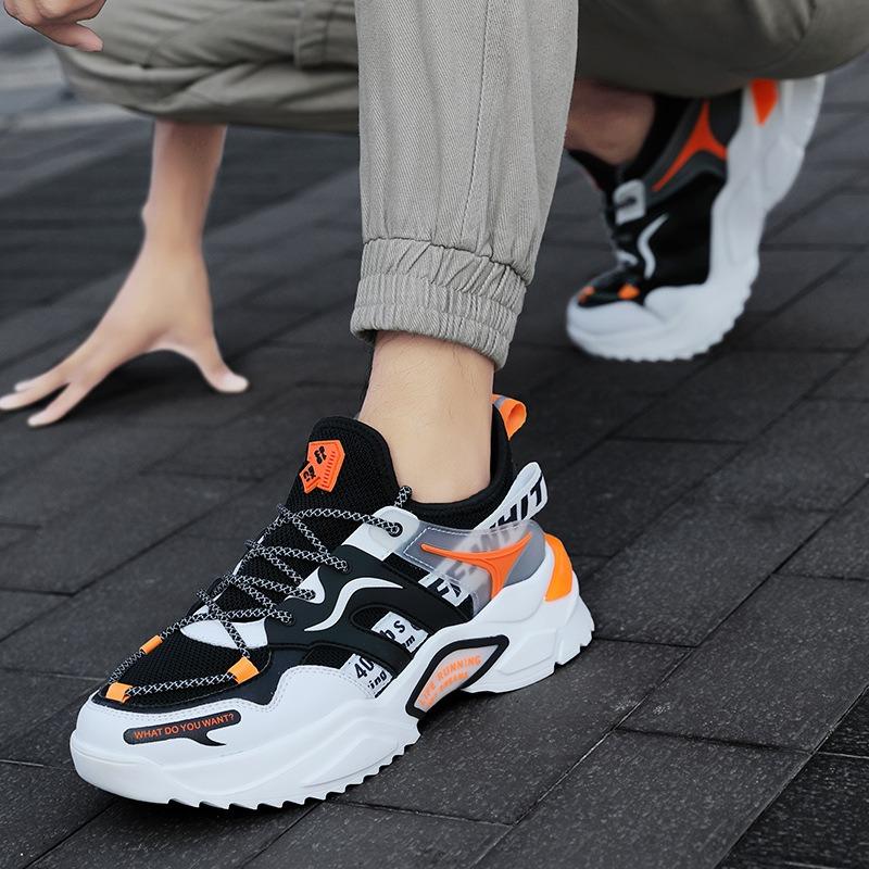 Men's Casual Sports Shoes Spring and Autumn New Shoes Versatile Men's Shoes Mesh Breathable Travel Shoes
