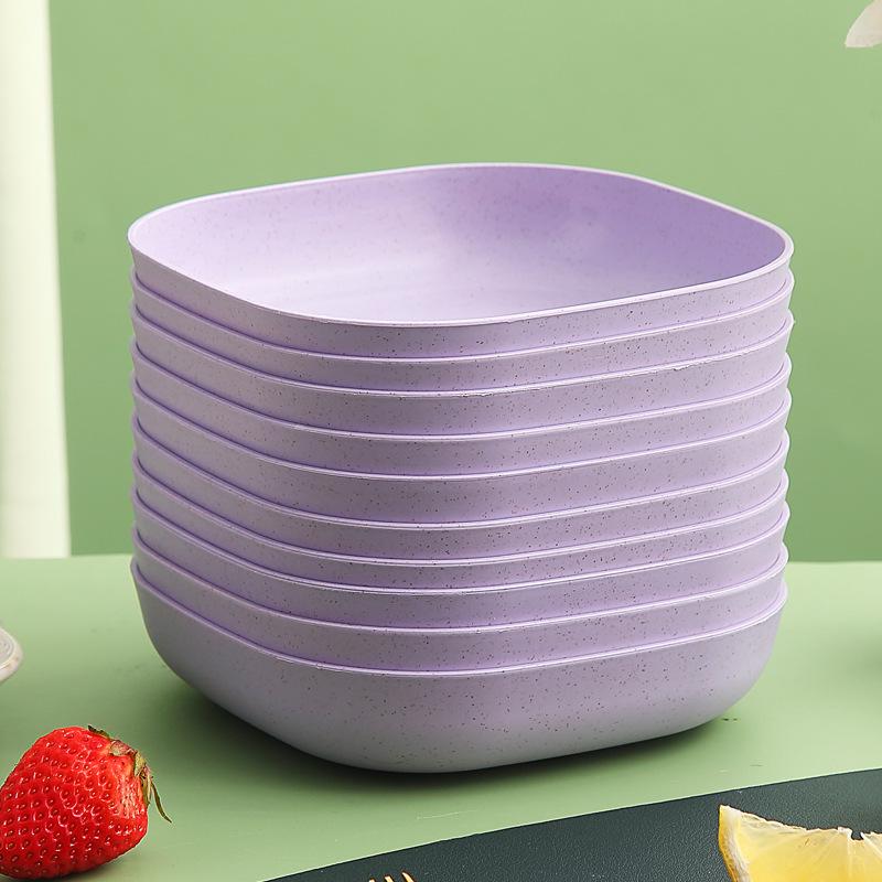 Japanese-Style Creative Plastic Bone Dish with Base