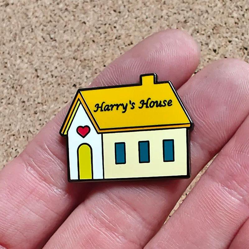 Popular Music Art Enamel Pins Rock Band Cartoon Brooches Backpack Decoration Lapel Badge Gifts For Good Friends