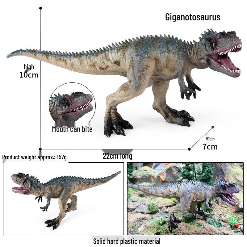 Animal Model Simulation Toy: Woolly Rhinoceros, Dunkleosteus, Deinotherium, Mammoth, Smilodon, Thunder Bird