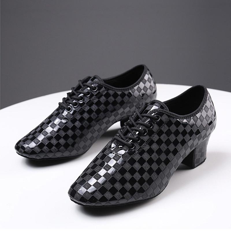 New Women's Latin Dance Shoes Soft Bottom Adult Ladies Sailor Modern Square Dance Shoes Teacher's Shoes Heel 5cm