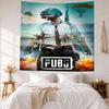 Pubg Wall Decor Tapestry Art For Pet Memorial Birthdaywedding Party Backdrop Family Gift