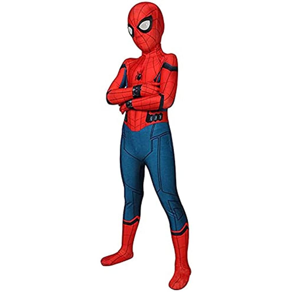 Child Spiderman Homecoming Cosplay Suit Halloween