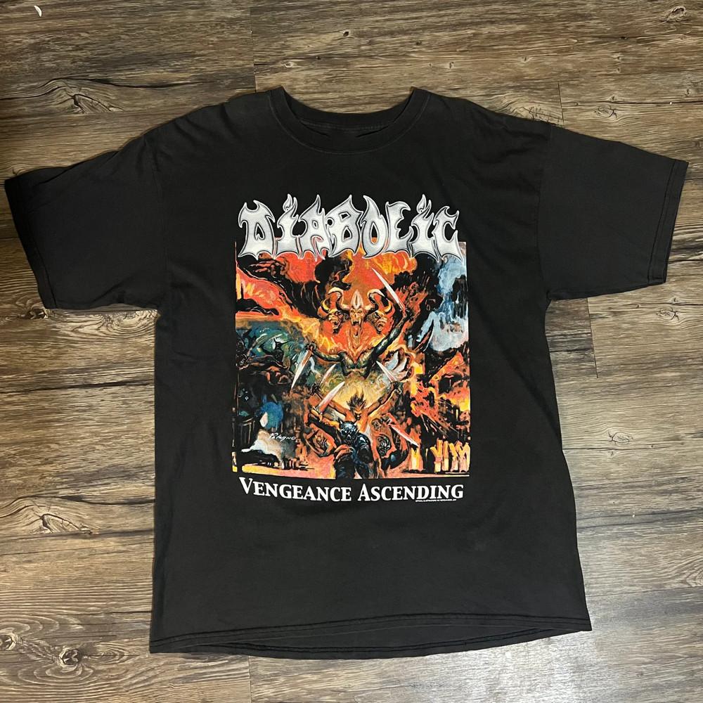

2001 Diabolic Vengeance Ascending T-shirt Black Cotton Unisex All Sizes CO529 Unisex T-Shirt XXXXL