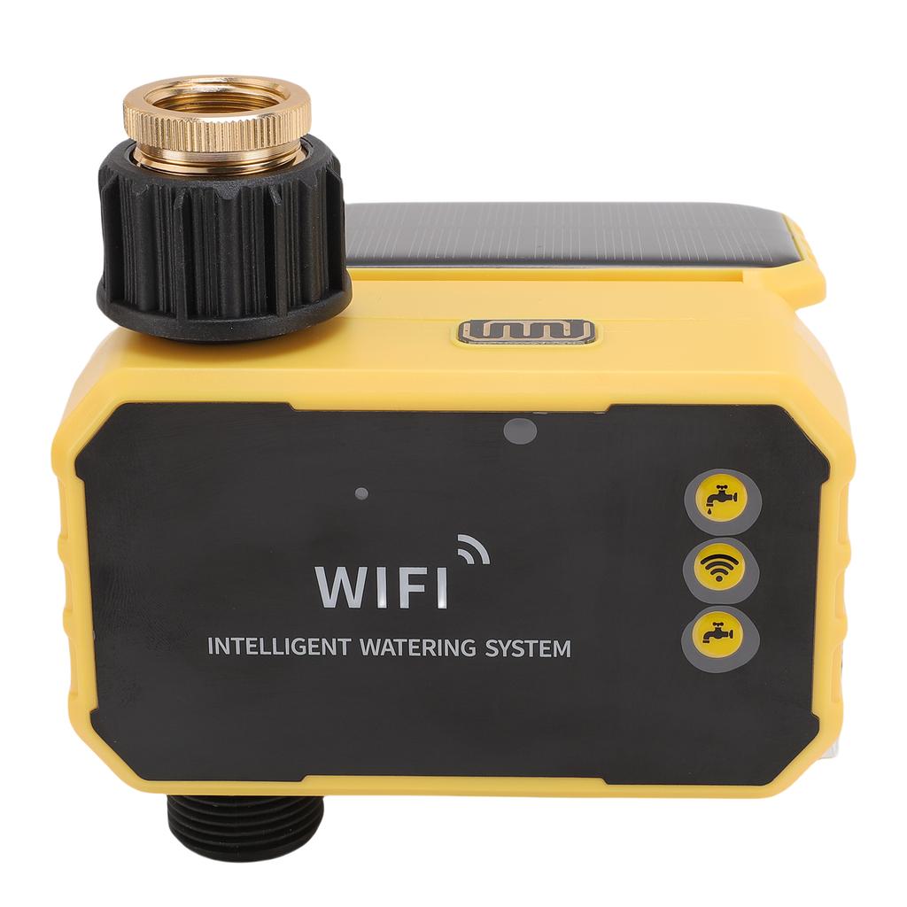 Solar Smart WiFi Water Timer Garden Hose Sprinkler Valve Intelligent Automatic Watering System