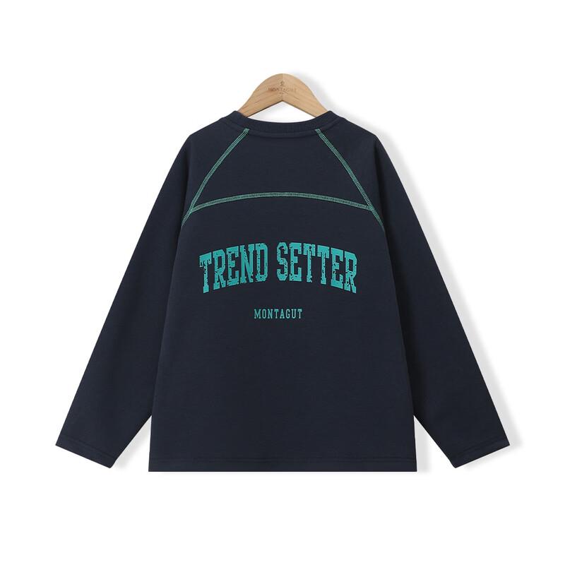 Montagut Kids' Long-Sleeve Crewneck Sweatshirt