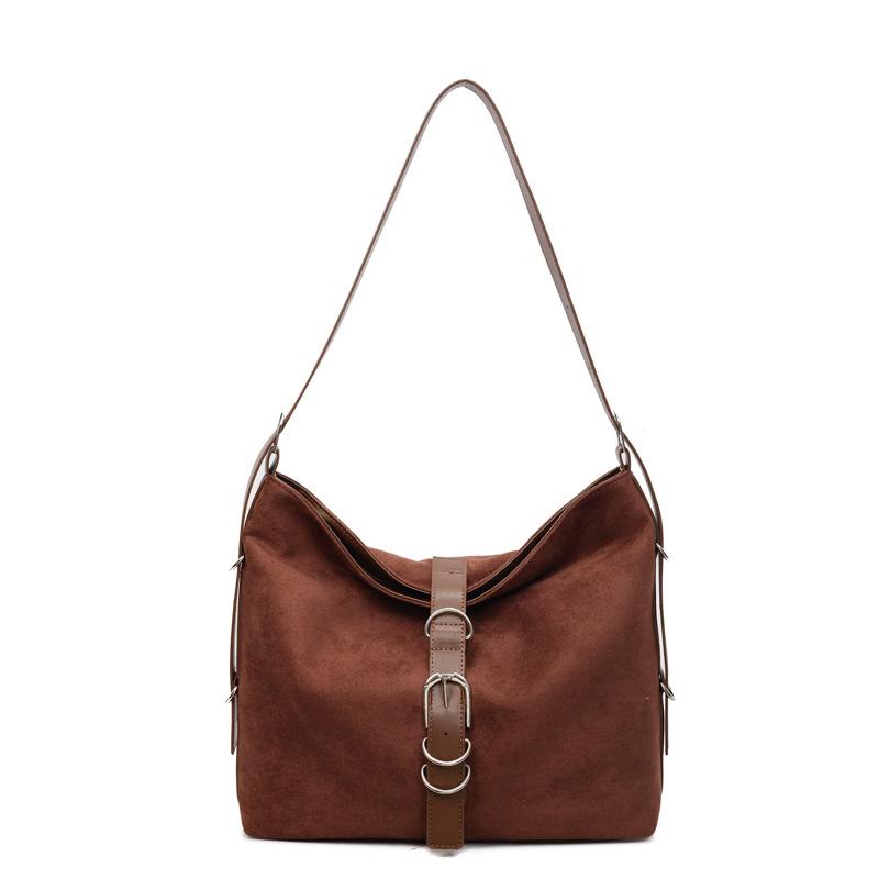 Fashion Popular Tote Bag Women 2025 New Retro Large Capacity Commuter Shoulder Bag Commuter Crossbody Bag