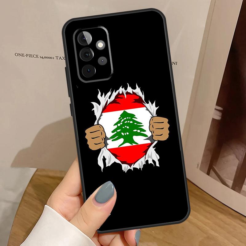 Lebanese Lebanon Flag Case For Samsung Galaxy A33 A53 A13 A54 A34 A14 A56 A36 A16 A06 A12 A32 A52 A35 A17 A15 A55