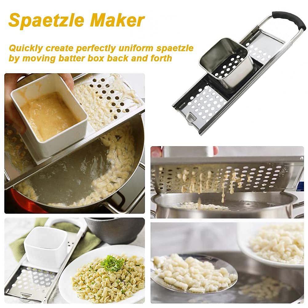 Stainless Steel Dough Scraper Noodle Maker Dumpling Cutter Kitchen Pasta Tool Multi Function Dough Tool