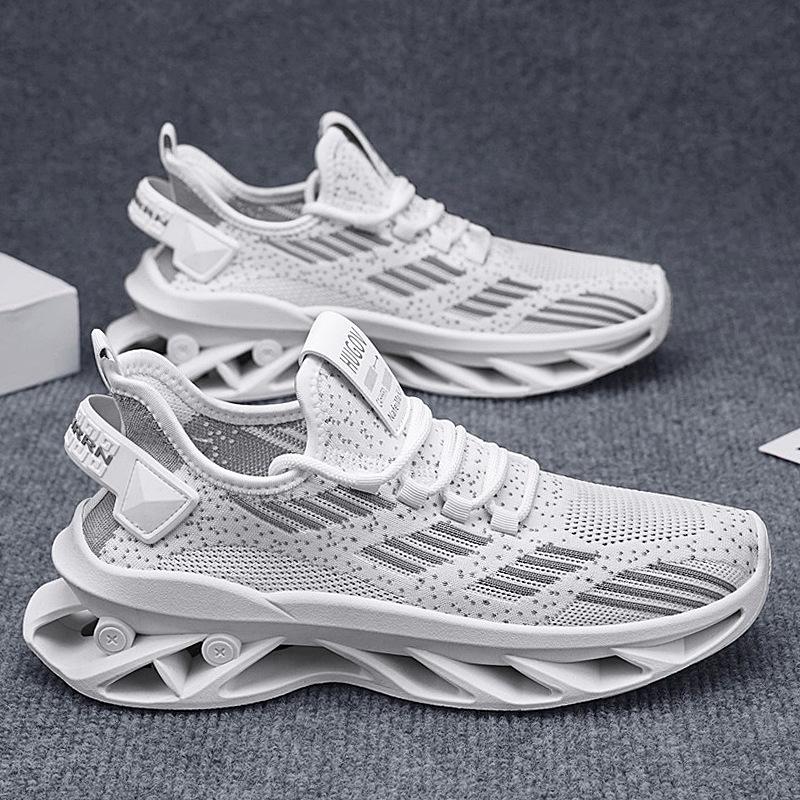 Summer Breathable Mesh Casual Sports Shoes Fat Feet Wide Large Size Men's Shoes Platform Coconut Non-slip Dad Shoes