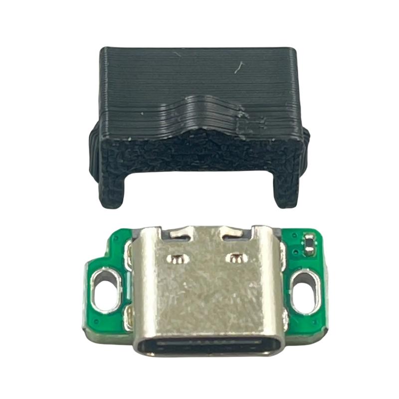 1 Set For  ADVANCE SP GBASP With 3D Printed USB-C USB Type-C Charging Port And Headphone Port