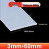 High-Temperature Resistant Transparent Silicone Rubber Sealing Strip