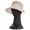 Shop   Women Velcro Bucket Hat Mesh Ribbon Beige Km Wh 0637