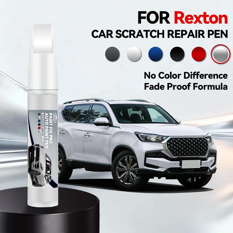 

For KGM SsangYong Rexton Paint Repair Pen Touch Up Scratch Remover DIY Car Accessories Blue Silver White Space Black Graphite срібний