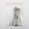 50Pcs Rotating Sequin Steel Wire DIY Modification Sturdy Anti-rust Wear-resistant Accessories Stainless Steel Spinnerbait Fly Hook Wire Long Needle