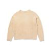 Levis Solid Color V-Neck Fitted Single-Breasted Long Sleeve Knit Sweater Women Sweater Khaki A4238-0004