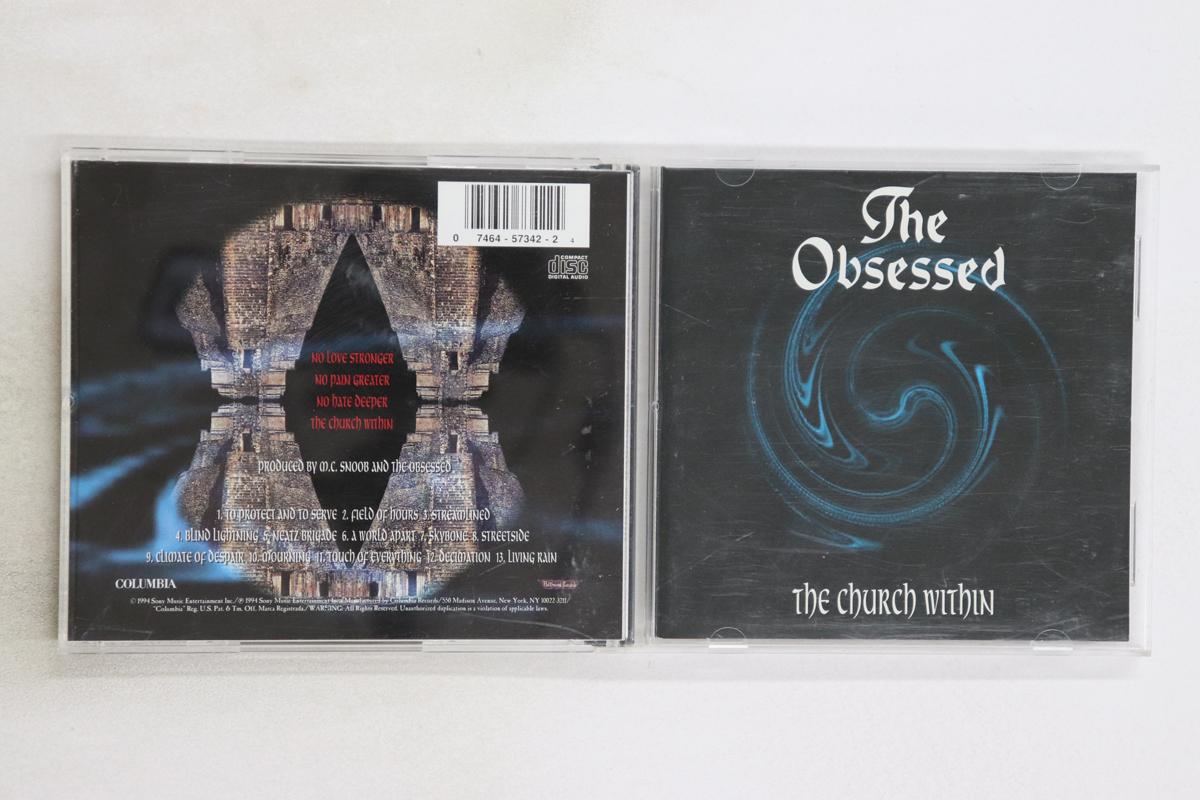 

CD OBSESSED - Church Within CK57342 COLUMBIA US Metal Used