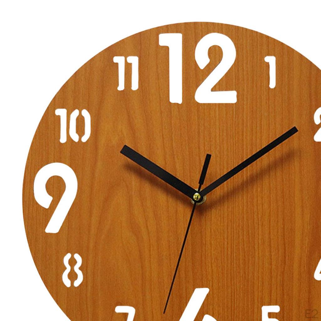 12 Inch Wood Wall Clock