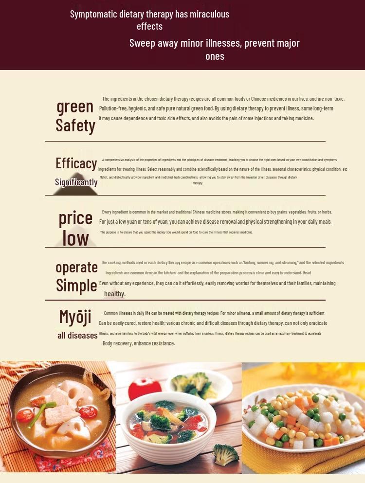 Illustrated TCM Medicinal Diet Recipes: Complete Guide for Seasonal Health and Illnesses