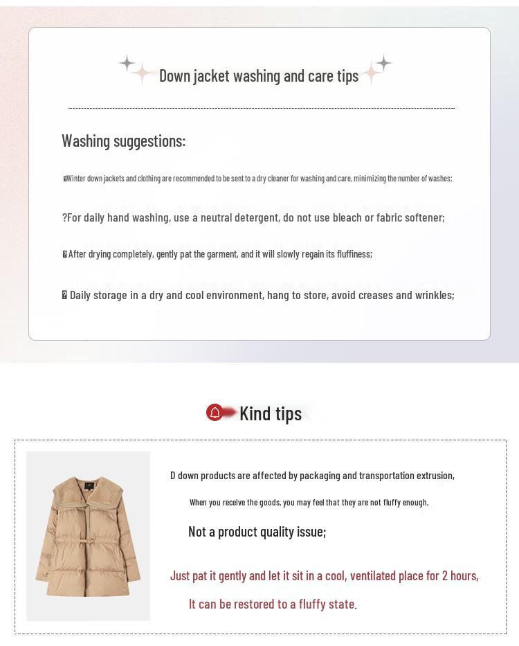 Bailuyu Women's Velvet Patchwork Duck Down Jacket