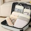 Pack of 5pc Versatile Organiser Pouch Clothing Storage Bag for Efficient Packing