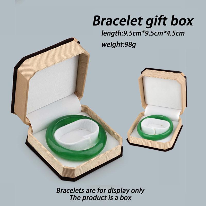 Velvet Display Jewelry Gift Box Jewelry Packing Case For Rings Bracelets Necklaces Sets Exquisite Bow Octagon Jewelry Box