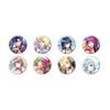 Dolphin Wave 02 BOX 2 [Official Illustration] Holographic Badge [57mm] 8-Piece Box