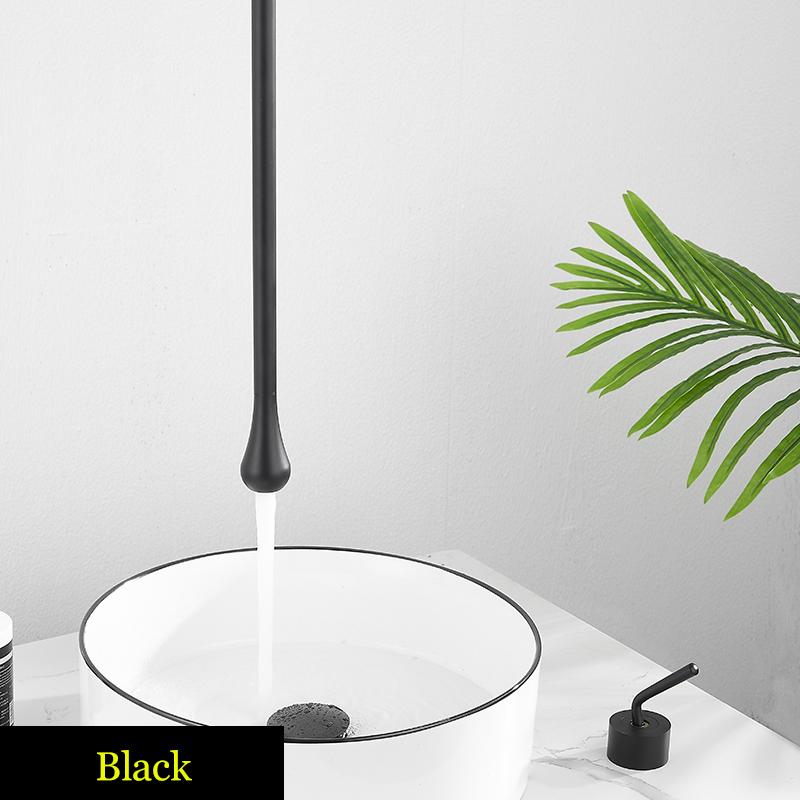 

BAKALA Water Drop подвесной потолочный кран для ванной комнаты, кран для раковины, цельный латунный смеситель для мойки с горячей и холодной водой, фурнитура для ванны