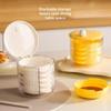 Portable Mini Sauce Dish Set With Chopstick Rest Dustproof Stackable Plastic Food Container For Kitchen