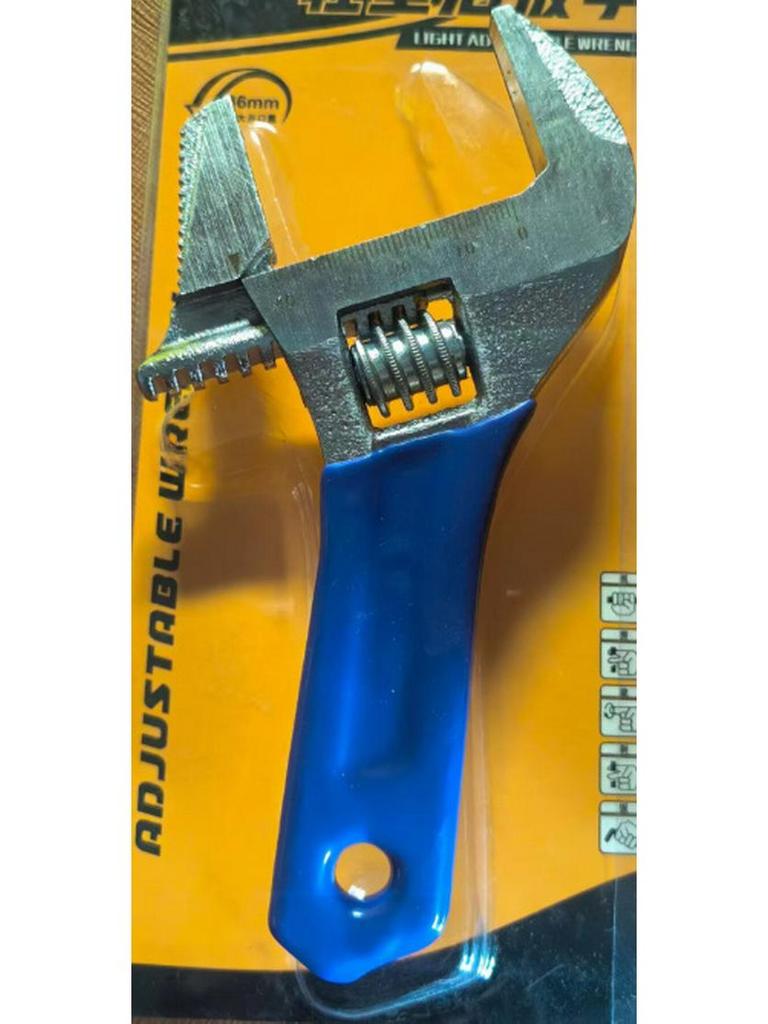 Tanlihuo Multi-Functional Short Handle Adjustable Wrench for Kitchen and Bathroom Disassembly.