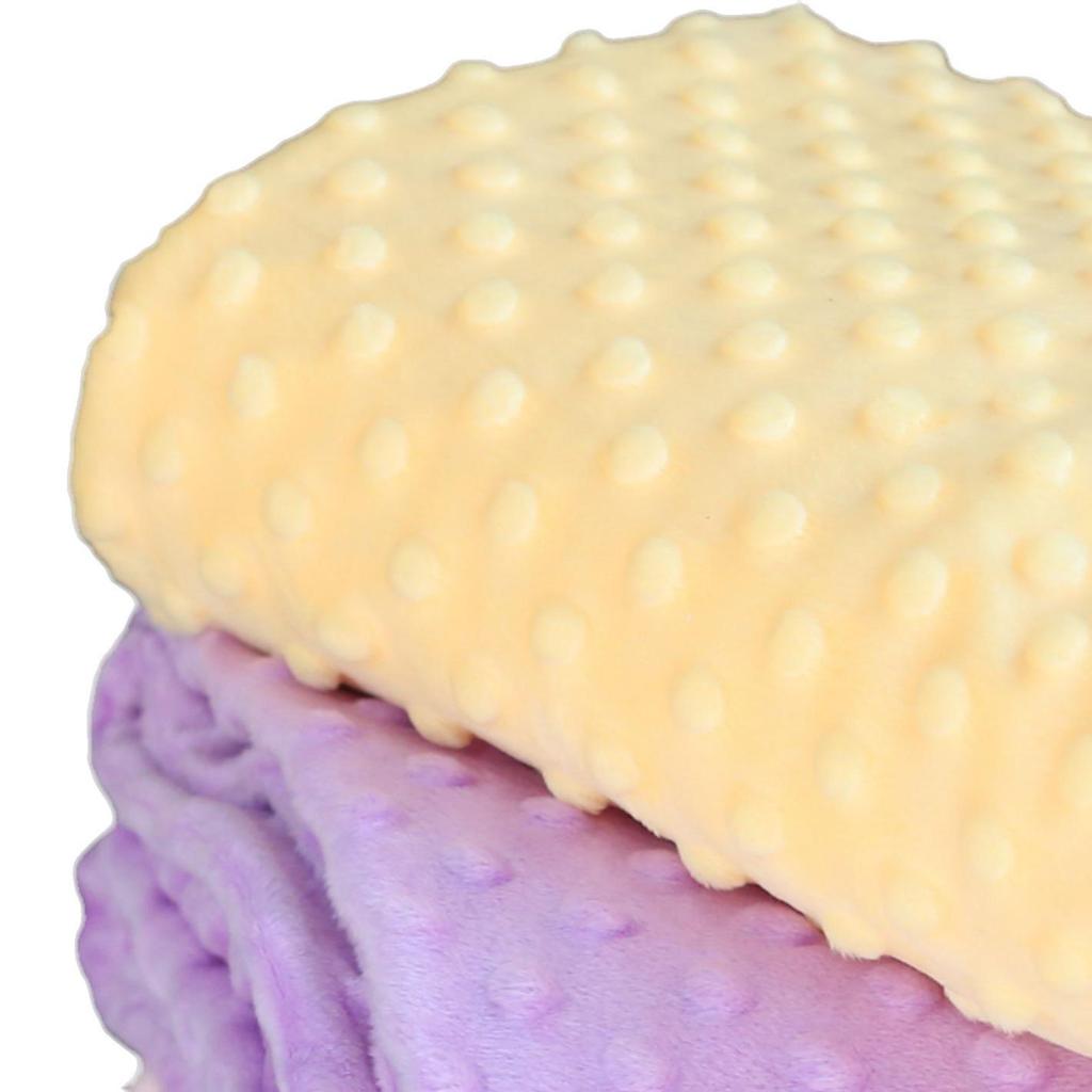 Dou Dou Class A Baby Crib Blanket – Soft Coral Fleece Quilt for Spring & Autumn