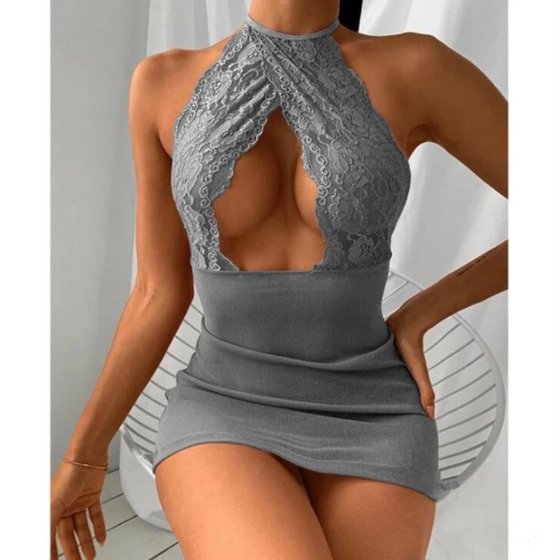 Neu in Transparent Sexy Dessous Frau Erotische Pyjamas Spitze Offenen BH Sex Nachtwäsche Damen Erotische Kleid Sexy Dessous Schlafkleid