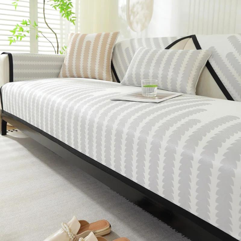 Чехол для дивана из ледяного шелка — фото 10