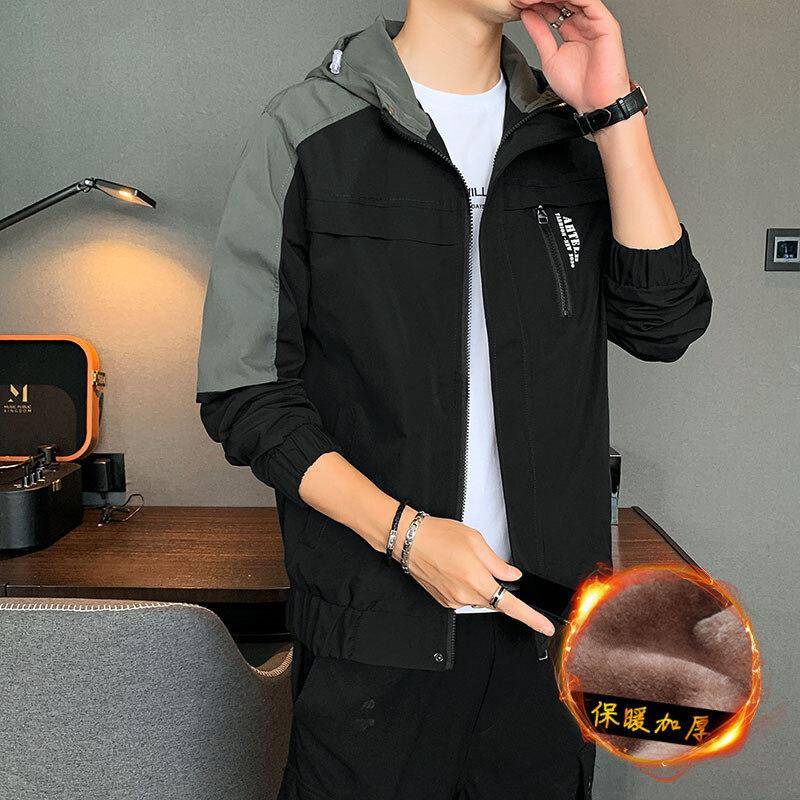 2025 Fall/Winter New Windproof Jacket Men's Regular Fashion Trend Men's Warmth