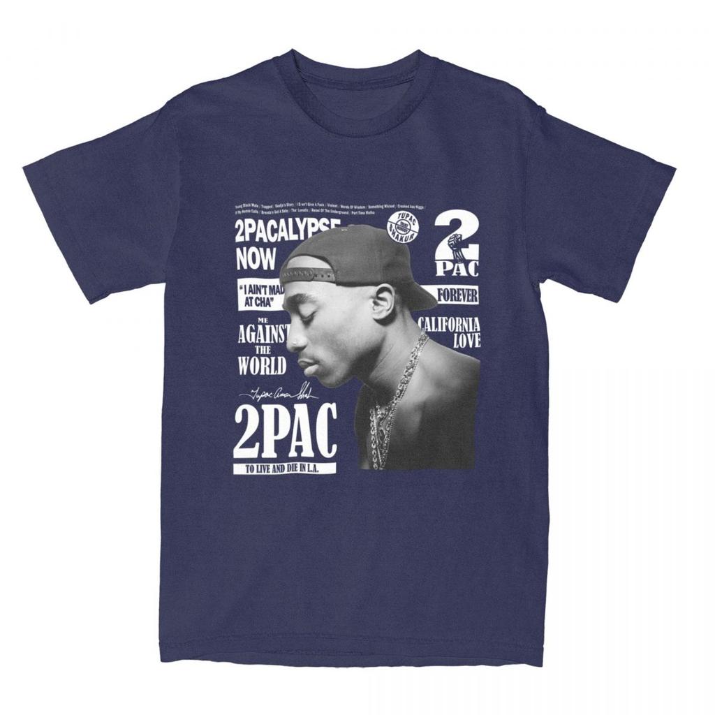 Summer Unisex Women Pac Tupac Shakur T Shirts Apparel HipHop Rapper Cotton Tops Tshirt Novelty Tees