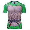 3D Goku T-shirt Men's Summer Fitness Top Taekwondo Bjj Gym Rashguard Mma Boxing Goku T-shirt Men's Sports Shirt Muay Thai