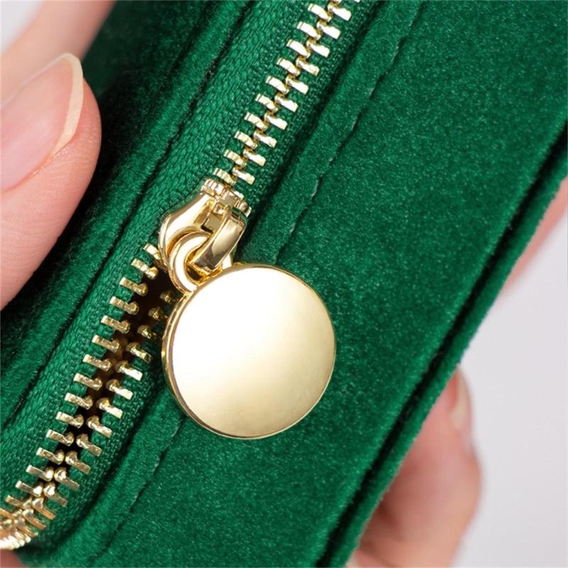 Soft Flannel Jewelry Box Storage Organizer Protect Your Beloved Accessories