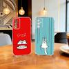 S-Simons And Cats-s Phone Case Transparent Silicone Soft For SamsungA10,12,20,21S,30,31,40,50,51,52,70,71