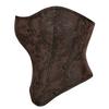 JYL TS deep brown zipper style strapless women's court shaping top
