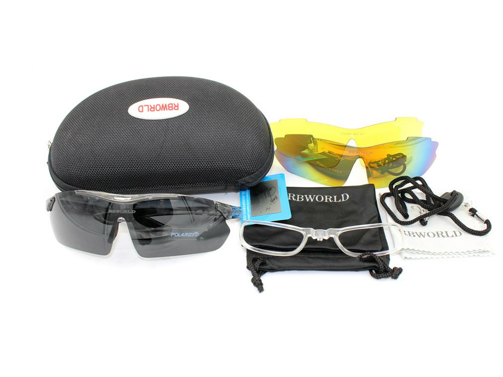 Polarized Cycling Sunglasses for Men & Women - Windproof & Myopia-Friendly