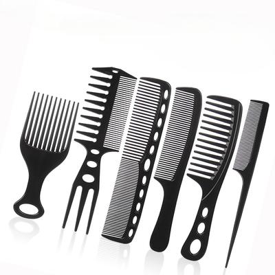 6Pcs/set Professional Hair Cutting Comb Hair Cut Comb High Quality Thicken Barber Salon Hair Style Comb Hairdressing Hairbrush