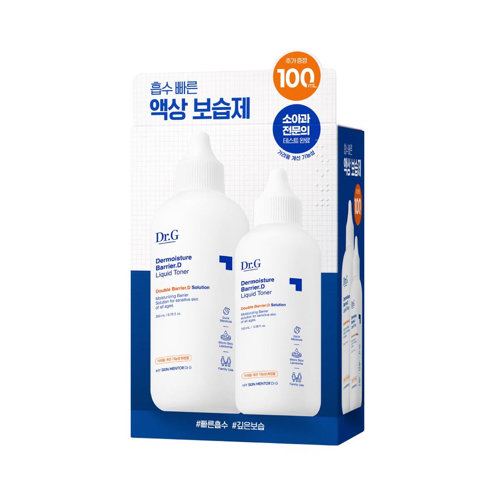Dr.G Dermoisture Barrier D Liquid Toner 200ml Special Set (+100ml)